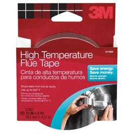 15-Ft. Hi-Temp Silver Flue Tape Online Sale