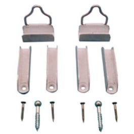 2-Pack Mill-Finish Aluminum Hangers & Latches for 7/16-Inch Frame Hot on Sale