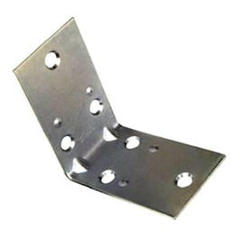2-Pk., 2.5 x 1.5-In. Zinc Double-Wide Corner Brace Hot on Sale