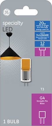 2W Desk Lamp~ T3 BULB LED G4 BASE WM WHT Online