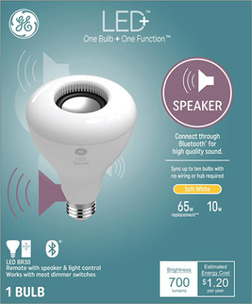 10W LED+ Soft W BR30 SPEAKER BULB Online Hot Sale