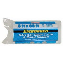 2-Mil Embossed Drop Cloth, 3 x 60-Ft. Supply