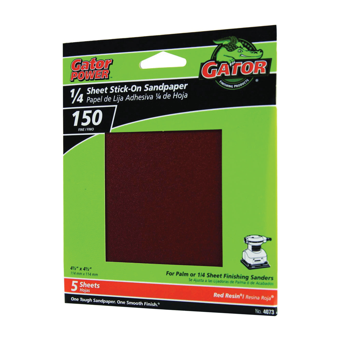 1/4 Sheet Stick-On Aluminum Oxide Sandpaper Online Sale