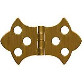 2-Pk., 1-5/16 x 2.25-In. Antique Brass Decorative Hinges Online Sale