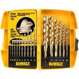 16-Piece Pilot-Point Drill Bit Set on Sale