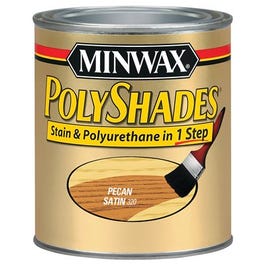 1/2-Pt. Satin Pecan Polyshades Wood Stain Hot on Sale