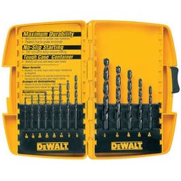 13-Piece Black Oxide Drill Bit Set Online Sale
