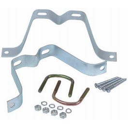 2-Pack 4-Inch Antenna Pole Wall Mount Bracket Fashion