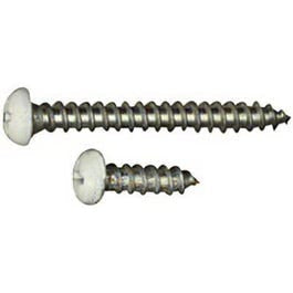 211 Shelf Bracket Screws, White, 12-Pk. Sale