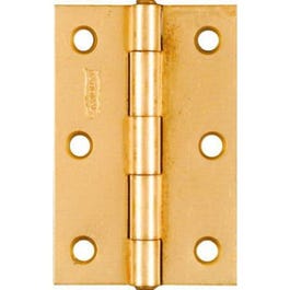 2-Pk., 3 x 2-In. Dull Brass Narrow Hinges Online now