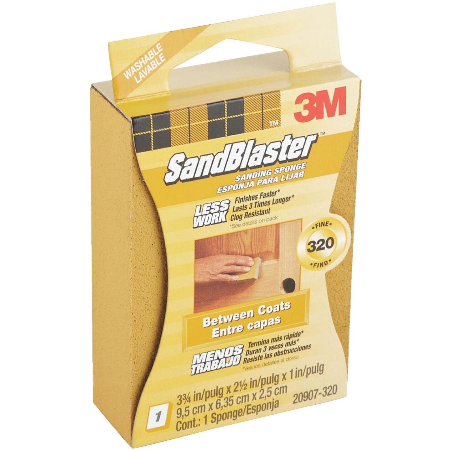 3M SandBlaster Between Coats 2-1/2 In. x 3-3/4 In. x 1 In. 320 Grit Fine Sanding Sponge on Sale