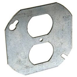 4-Inch Duplex Receptacle Octagon Cover Supply
