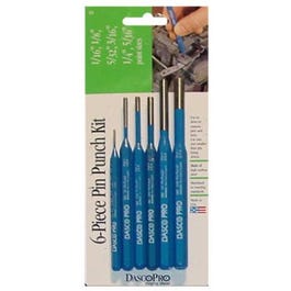 6-Piece High-Carbon Steel Pin Punch Kit Hot on Sale