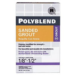 7-Lb. Antique White Sanded Polyblend Grout Hot on Sale