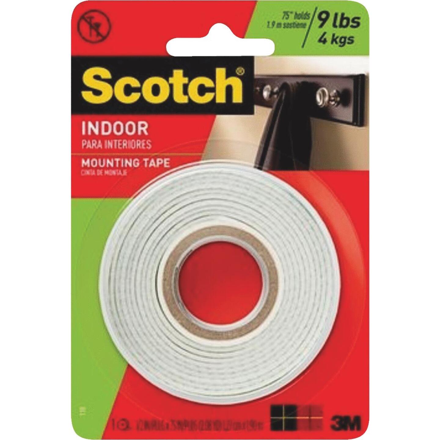 3M Scotch 1/2 In. x 80 In. White Indoor Double-Sided Mounting Tape (9 Lb. Capacity) Hot on Sale
