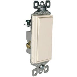 3-Way Decorator Wall Switch, 15A, Light Almond Hot on Sale