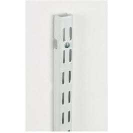 30-In. White Wall Shelf Track Supply