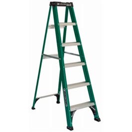 6-Ft. Step Ladder, Fiberglass, Type II, 225-Lb. Duty Rating Online Sale