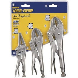 3-Pc. Locking Plier Set Discount