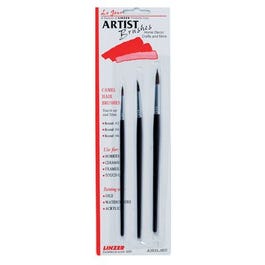 3-Pc. Artist Brush Set Supply