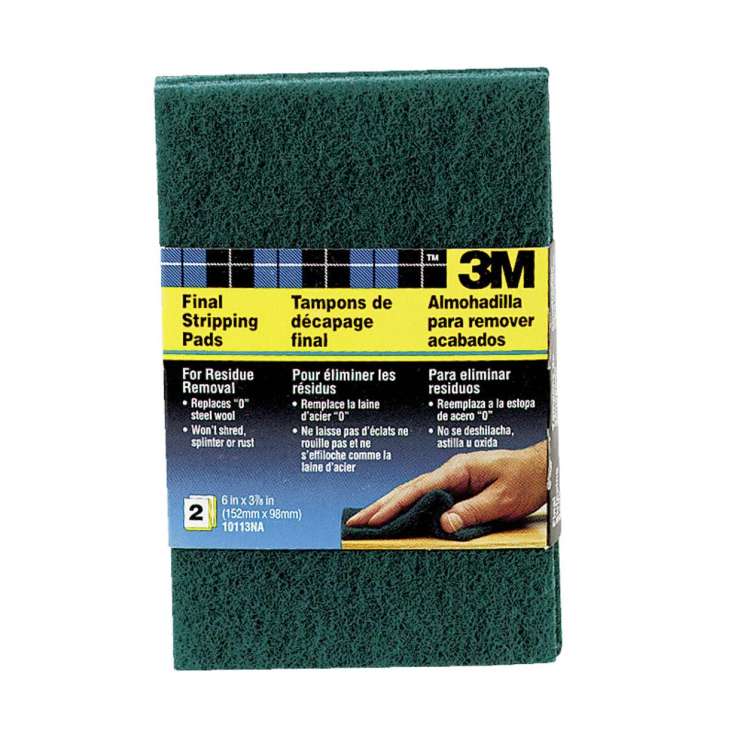 3M 3-1/2 In. x 6 In. Heavy-Duty Final Stripping Pad (2 Count) Discount