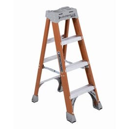 4-Ft. Step Ladder, Fiberglass, Type IA, 300-Lb. Duty Rating Supply