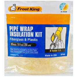 6-Inch x 25-Ft. Fiberglass Pipe Wrap Insulation Kit on Sale