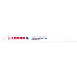 9-In. 6-TPI Bi-Metal Reciprocating Saw Blade Fashion