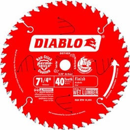7.25-In. 40-TPI Diablo Finishing Blade Hot on Sale