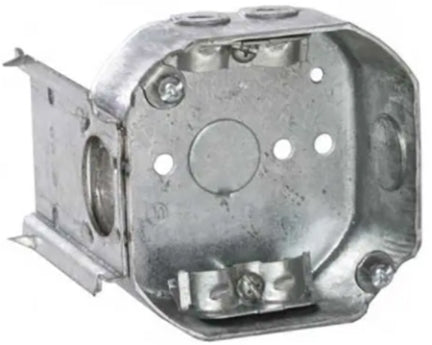 4 IN OCT BOX DRAWN 1 1/2 IN KO / NMSC CLAMP Hot on Sale