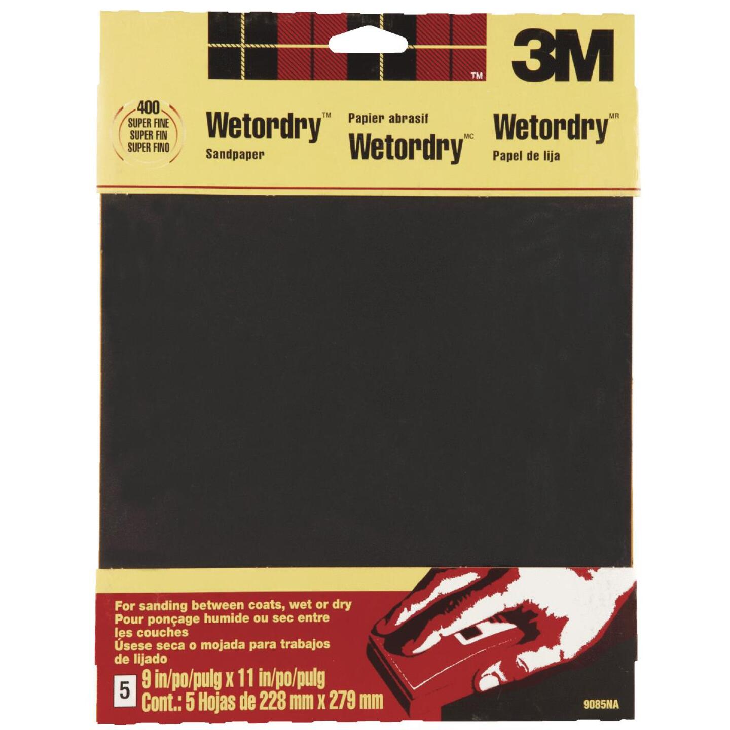3M Wetordry 9 In. x 11 In. 400 Grit Super Fine Sandpaper (5-Pack) Fashion