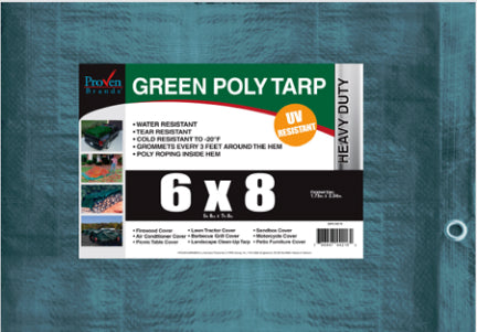 6 X 8 BRN/GRN REVE RSIBLE TARP Online Sale