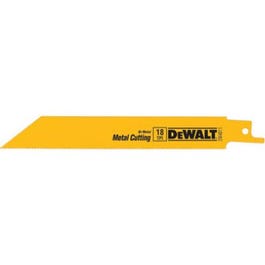 5-Pk., 6-In. 18-TPI Bi-Metal Reciprocating Saw Blade Fashion
