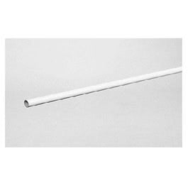 6-Ft. White Superslide Closet Hanging Rod Supply