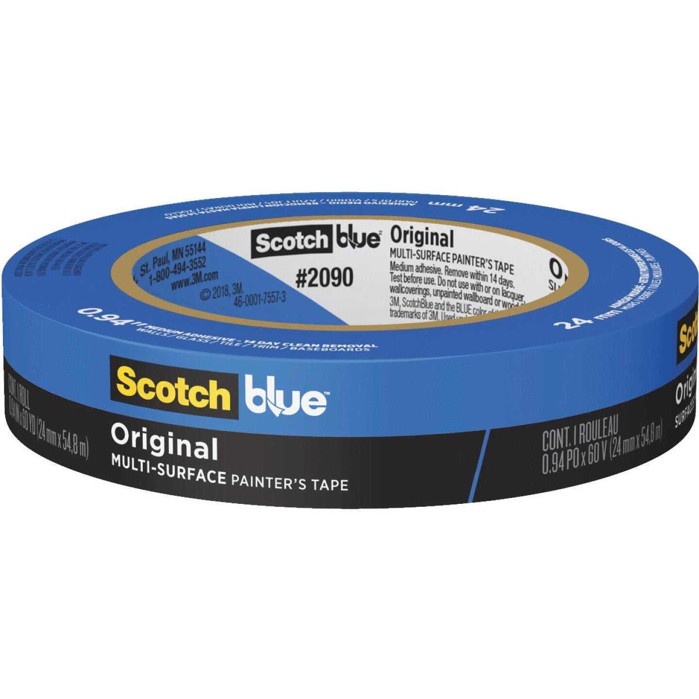 3M Scotch Blue 0.94 In. x 60 Yd. Original Painter’s Tape Online now
