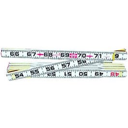 6-Ft. Inside-Read Wood Rule Hot on Sale