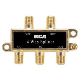 4-Way Coaxial Cable Splitter on Sale