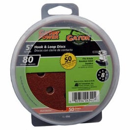 50-Pack 5-Inch 80-Grit Hook & Loop Sanding Disc Discount