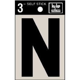 Address Letters, “N”, Black Vinyl, Adhesive, 3-In. Online