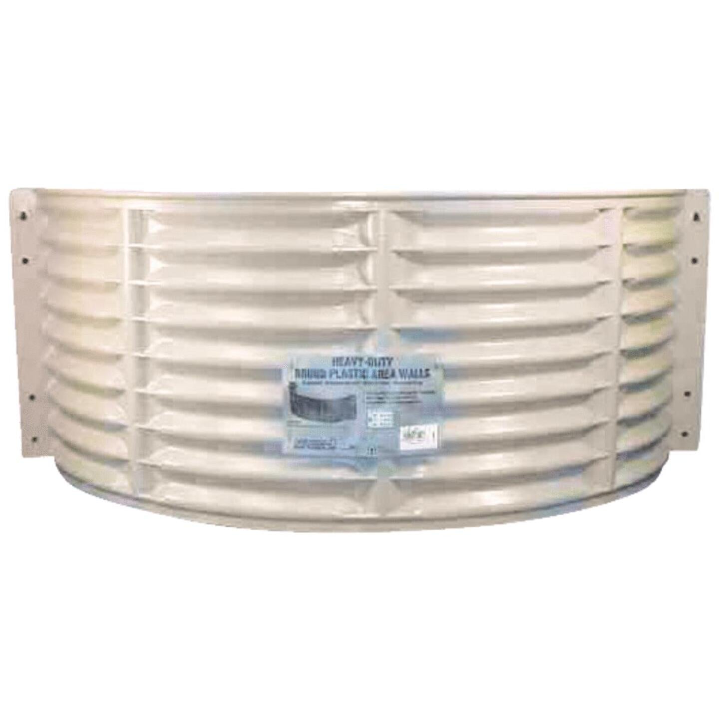 Amerimax 18 In. x 37 In. Round Stackable Plastic Window Well Discount