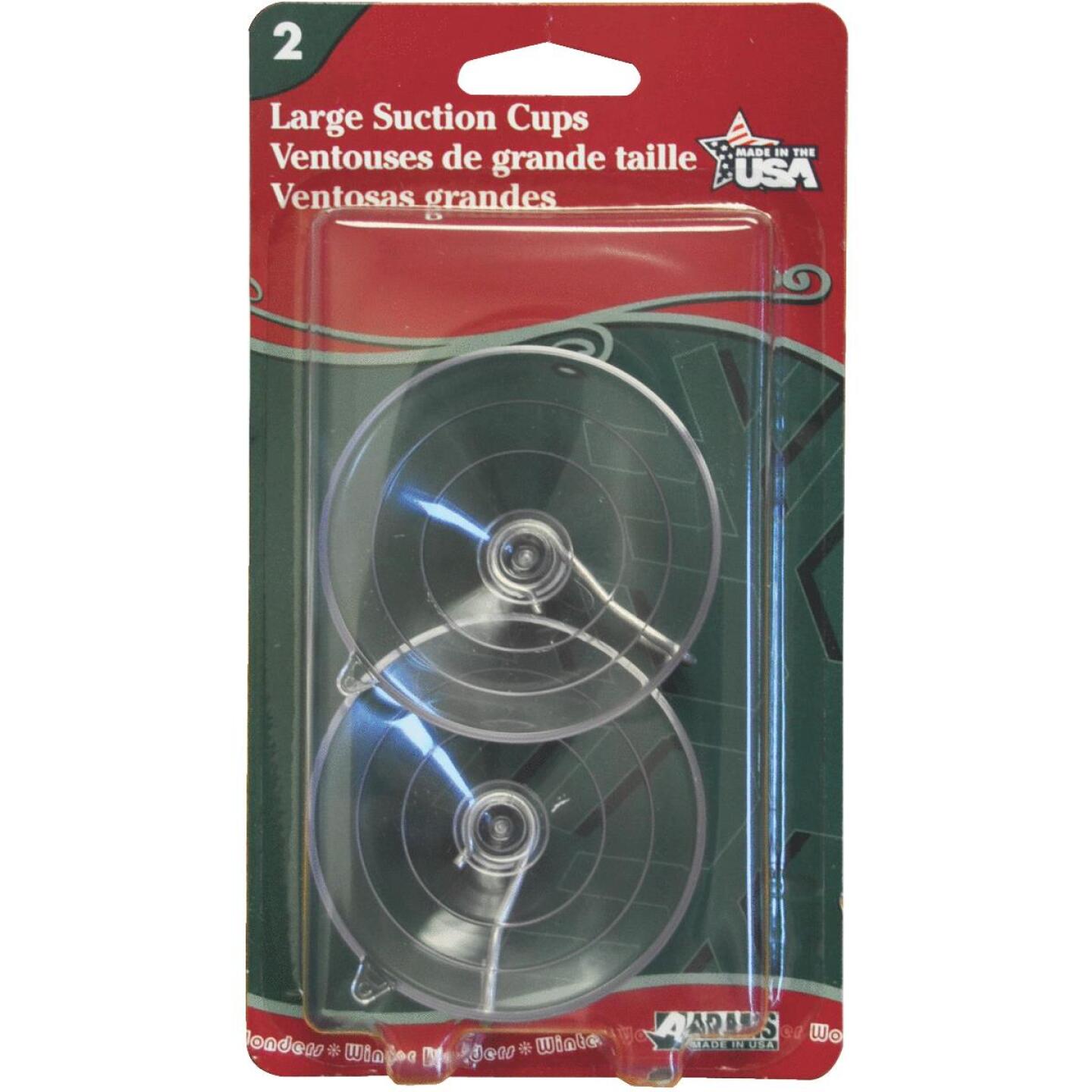Adams 2-1/2 In. 2 Lb. Holding Capacity Suction Cup (2-Pack) Fashion