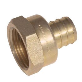 Adapter, 1/2-In. Lead-Free Brass Barb Insert x 1/2-In. Female Pipe Thread, 10-Pk. Discount