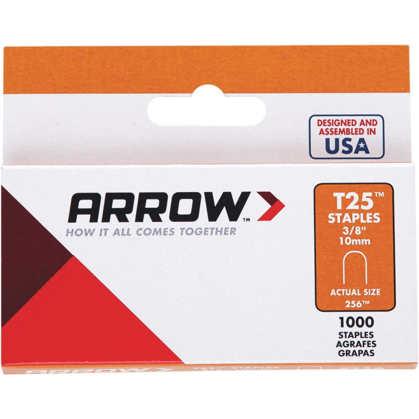 Arrow T25 Round Crown Cable Staple, 3/8 In. (1100-Pack) Sale