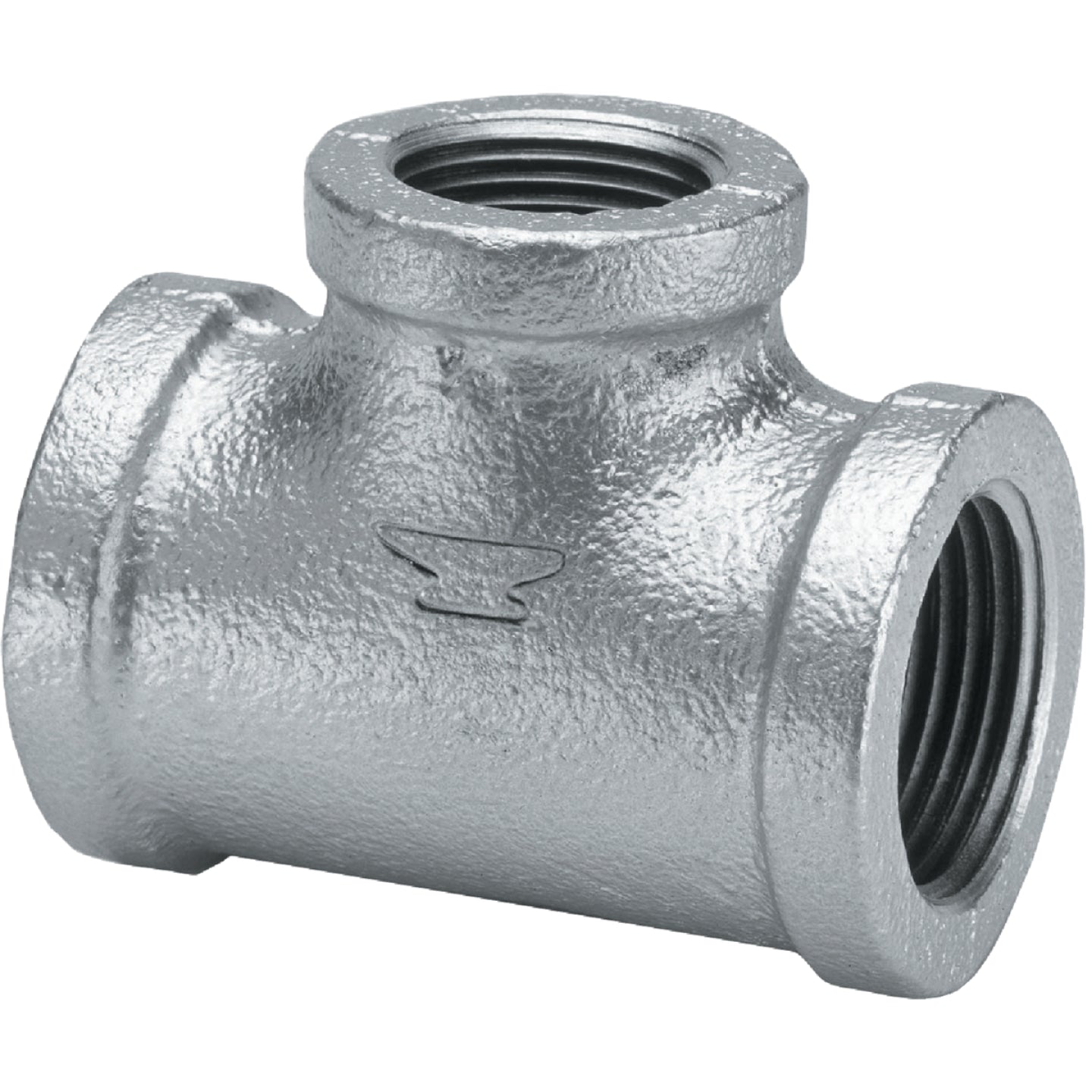 Anvil 1/2 In. Malleable Iron Galvanized Tee Sale