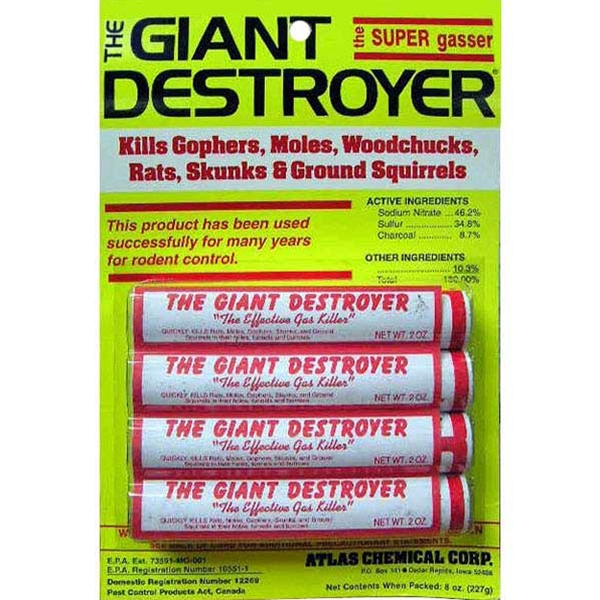 ATLAS GIANT DESTROYER MOLE SMOKE KILLER Online