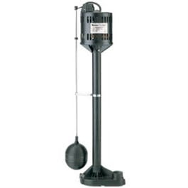 Automatic Pedestal Sump Pump, Thermoplastic, 1/3-HP Motor, 3,480-GPH Discount