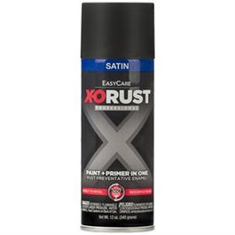 Anti-Rust Enamel Paint & Primer Enamel, Black Satin, 12-oz. Spray Online now