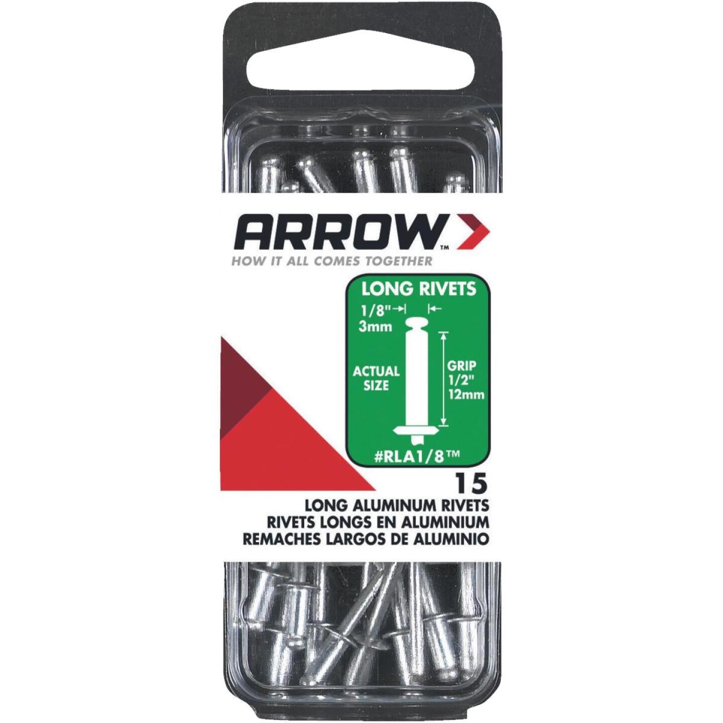 Arrow 1/8 In. x 1/2 In. Aluminum Rivet (15 Count) on Sale