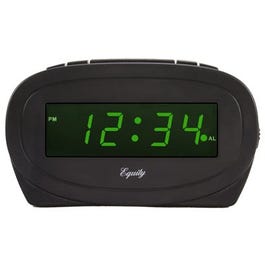Alarm Clock, 0.6-In. Green LED Display Supply