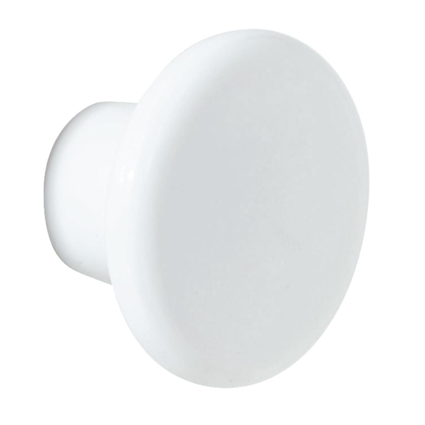 Amerock Allison White Plastic 1-1/4 In. Cabinet Knob on Sale